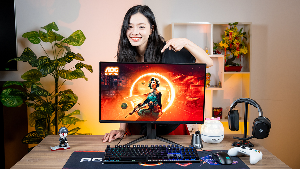 Màn hình AOC Gaming 25G4S ra mắt: Sự lựa chọn tối ưu dành cho game thủ FPS trong phân khúc tầm trung