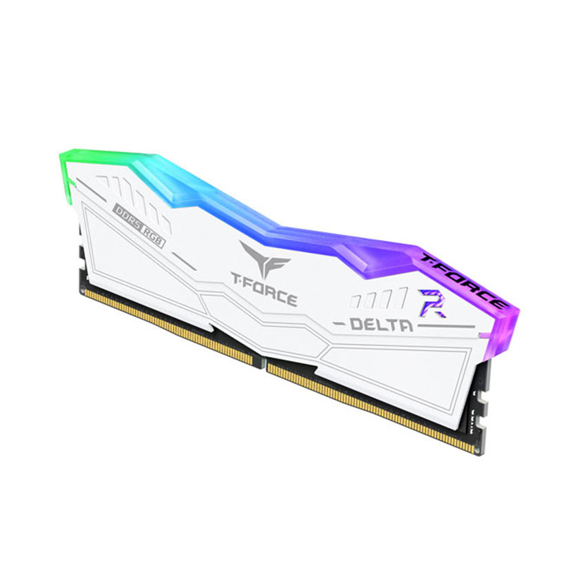 Ram Desktop TEAMGROUP DELTA RGB White (FF4D516G6000HC38A01) 16GB (1x16GB) DDR5 6000MHz
