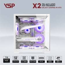 Vỏ Case Aquanaut pro gaming M-ATX X2
