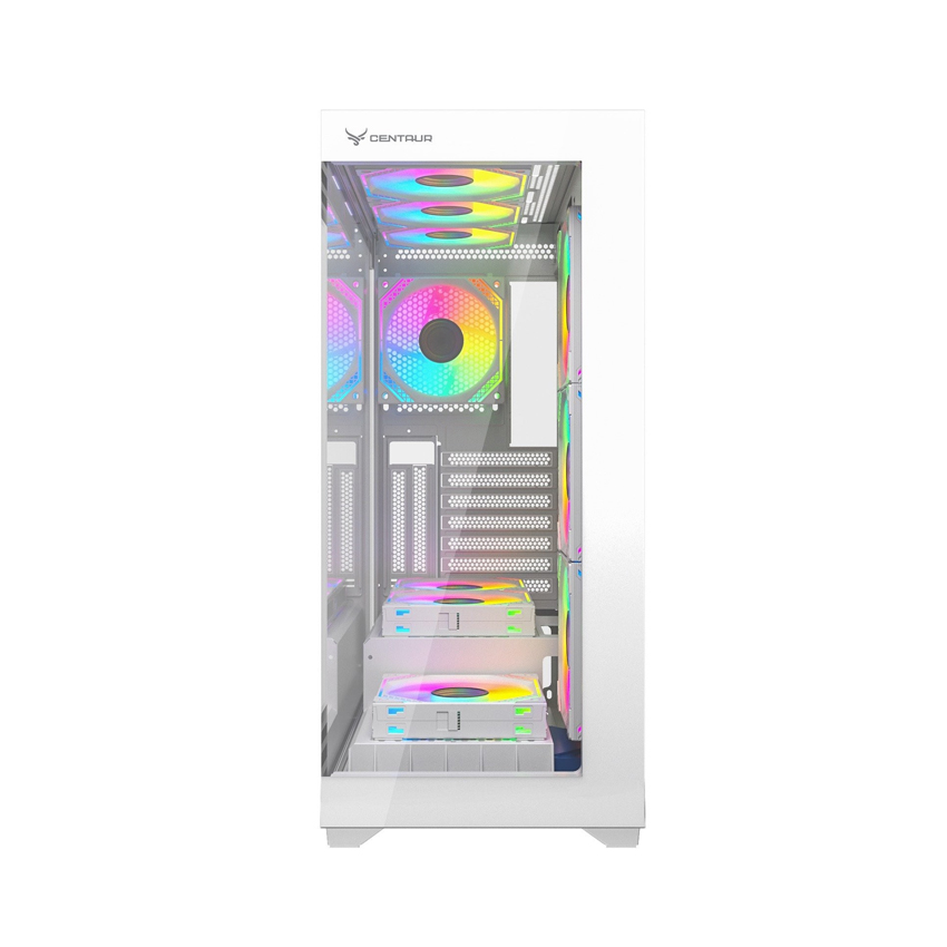 Vỏ Case CENTAUR NOVA WHITE (ATX/Mid Tower/Màu Trắng)