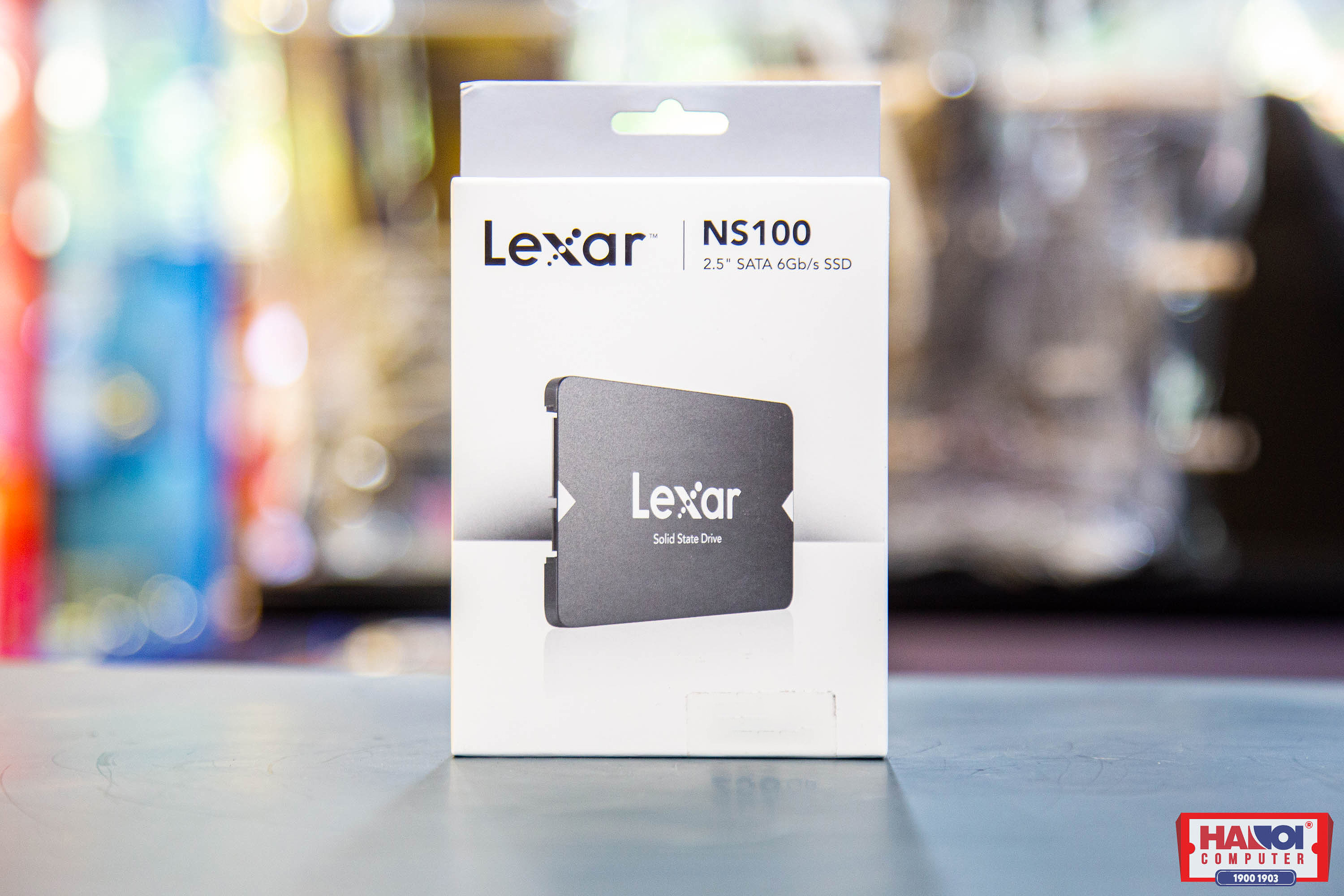 Ổ cứng SSD Lexar NS100 128GB Sata3 2.5 inch (Đoc 520MB/s - Ghi 450MB/s) - (LNS100-128RB)