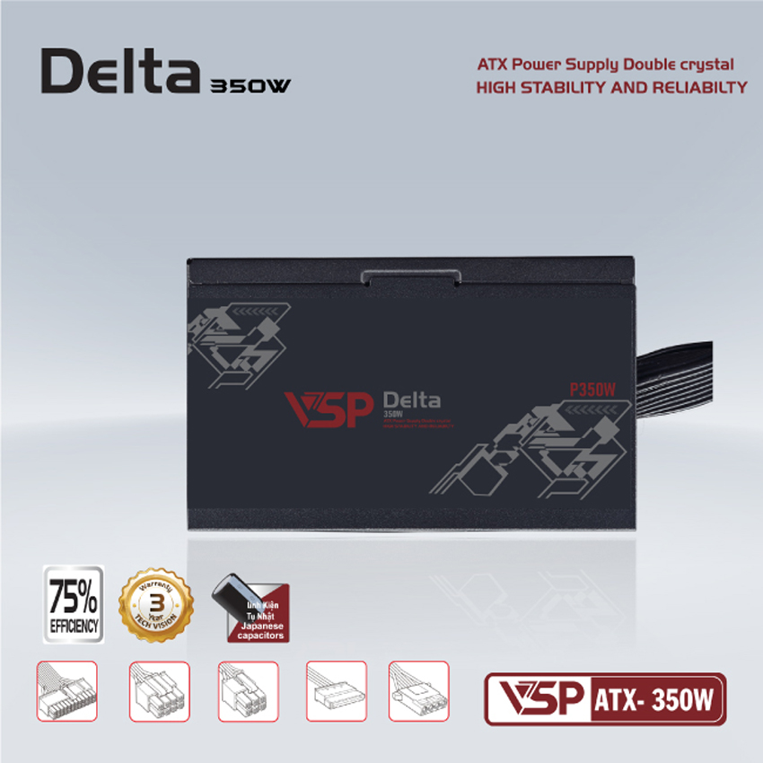 Nguồn VSP Delta ATX-350W