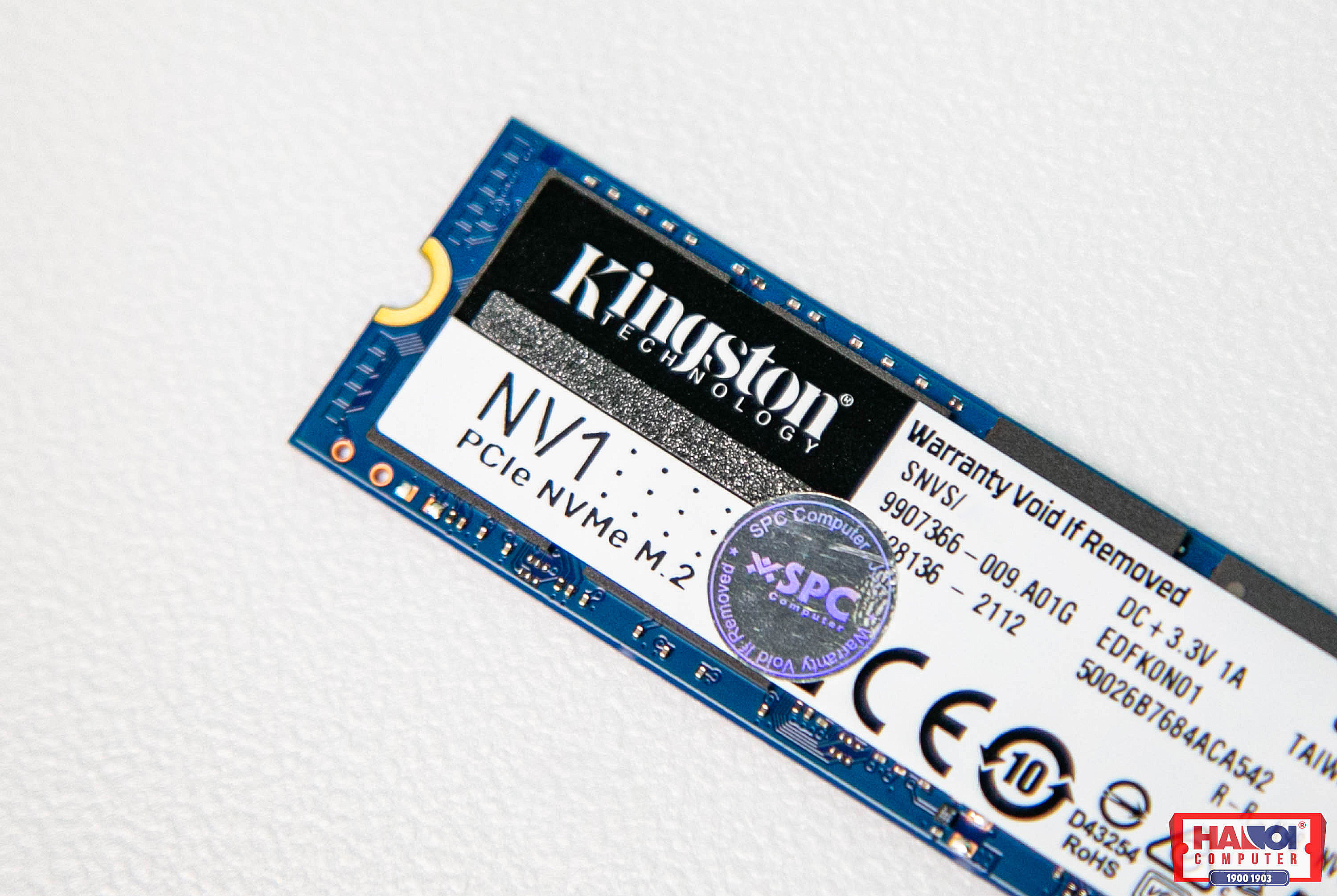 Ổ cứng SSD Kingston SNVS 250G NVMe M.2 2280 PCIe Gen 3 x 4 (Đoc 2100MB/s, Ghi 1100MB/s) - (SNVS/250G)