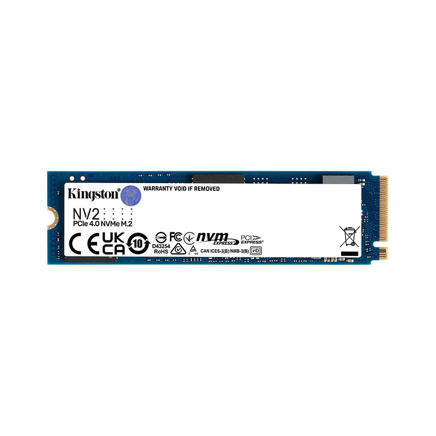 Ổ cứng SSD Kingston SNV2S 1TB NVMe M.2 2280 PCIe Gen 4x4 (Đọc 3500MB/s - Ghi 2100MB/s) - (SNV2S/1000G)