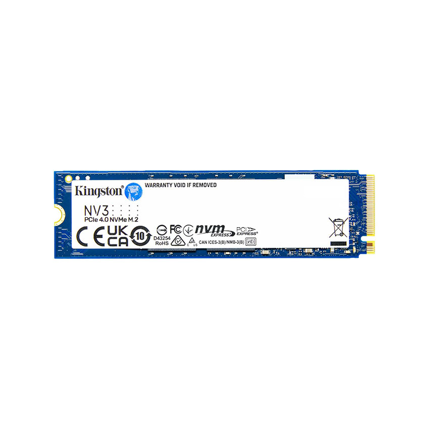 Ổ cứng SSD Kingston SNV3S 1TB NVMe M.2 2280 PCIe Gen 4x4 (Đọc 6000MB/s - Ghi 4000MB/s) - (SNV3S/1000G)