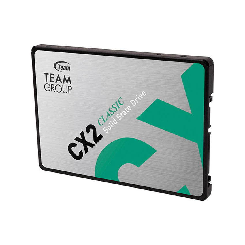 Ổ cứng SSD Teamgroup CX2 512GB SATA3 2.5 inch (Đọc 530MB/s, Ghi 470MB/s) - (T253X6512G0C101