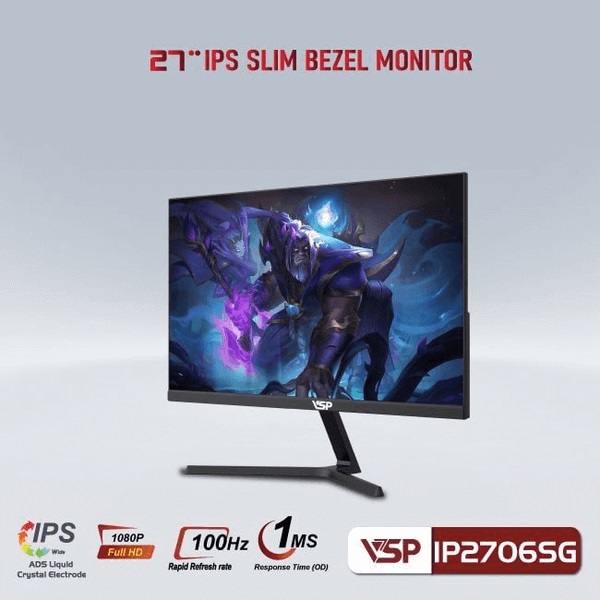 Màn hình VSP IP2706SG (27 inch/FHD/IPS/100Hz/1ms)