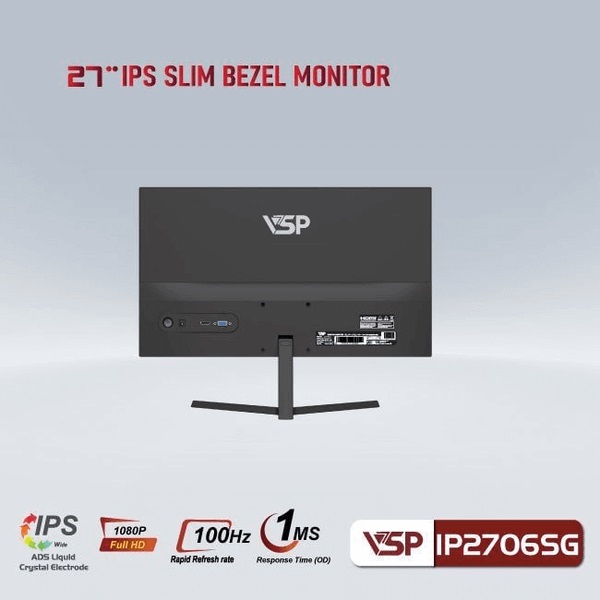 Màn hình VSP IP2706SG (27 inch/FHD/IPS/100Hz/1ms)