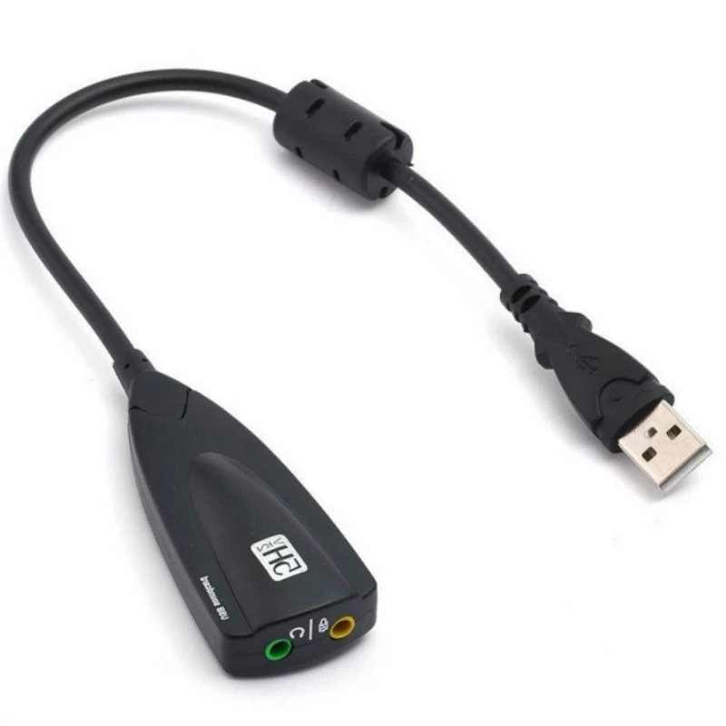 Card Sound USB 2.0 to 3.5mm