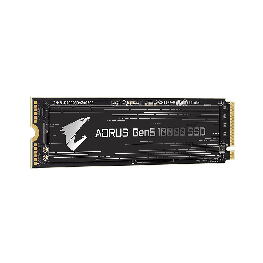Ổ cứng SSD Gigabyte AORUS Gen5 10000 2TB PCIe 5.0 x 4  (Đọc 10000MB/s Ghi 9500MB/s) - (AG510K2TB)