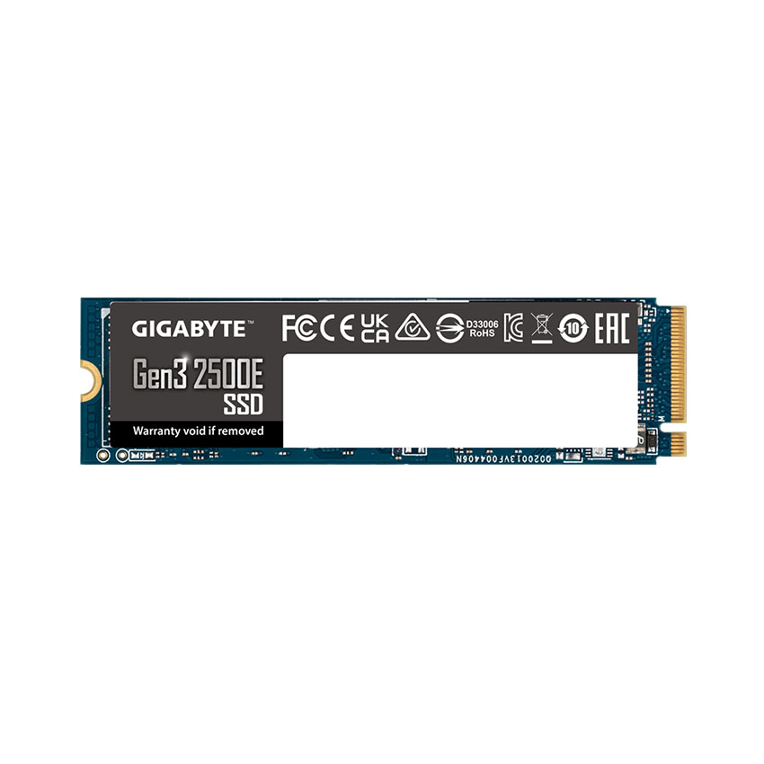 Ổ cứng SSD Gigabyte 2500E 1TB PCIe Gen 3.0x4 (Đọc 2400MB/s Ghi 1800MB/s - (G325E1TB)