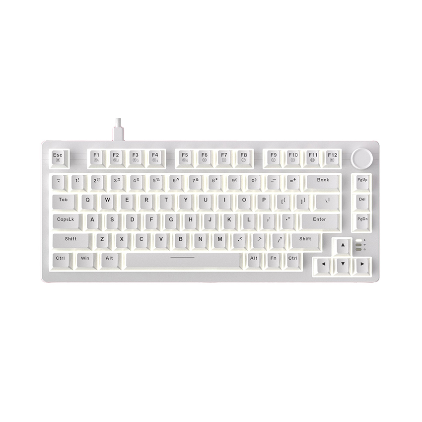 Bàn phím cơ DAREU EK75 Full white _Dream switch