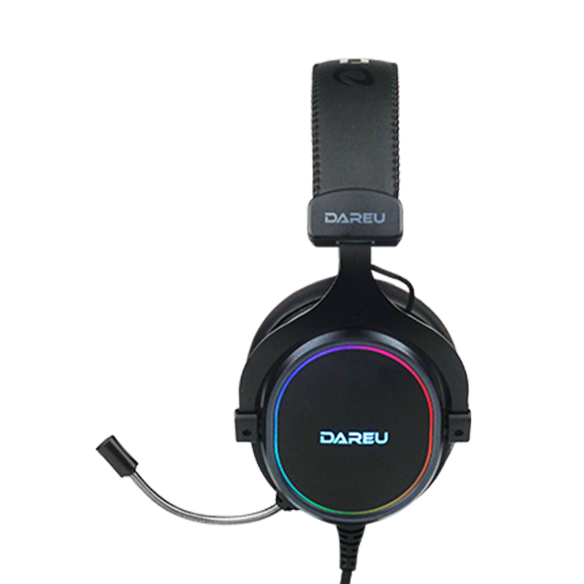 Hình ảnh chụp sản phẩm Thông số kỹ thuật Tai Nghe Dareu EH925 RGB Black