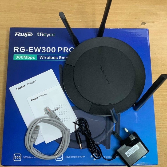 Bộ phát wifi Ruijie 4 râu RG-EW300 Pro - Hàng chính hãng