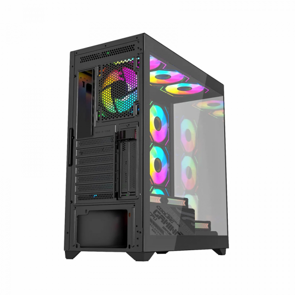 Vỏ Case Centaur Nova Black (ATX, Mid Tower, Màu Đen)