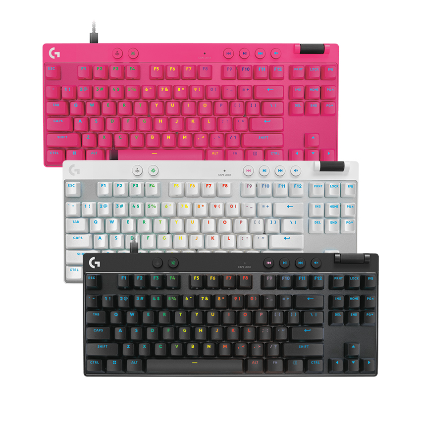 Bàn phím cơ Logitech G Pro X TKL Rapid Black
