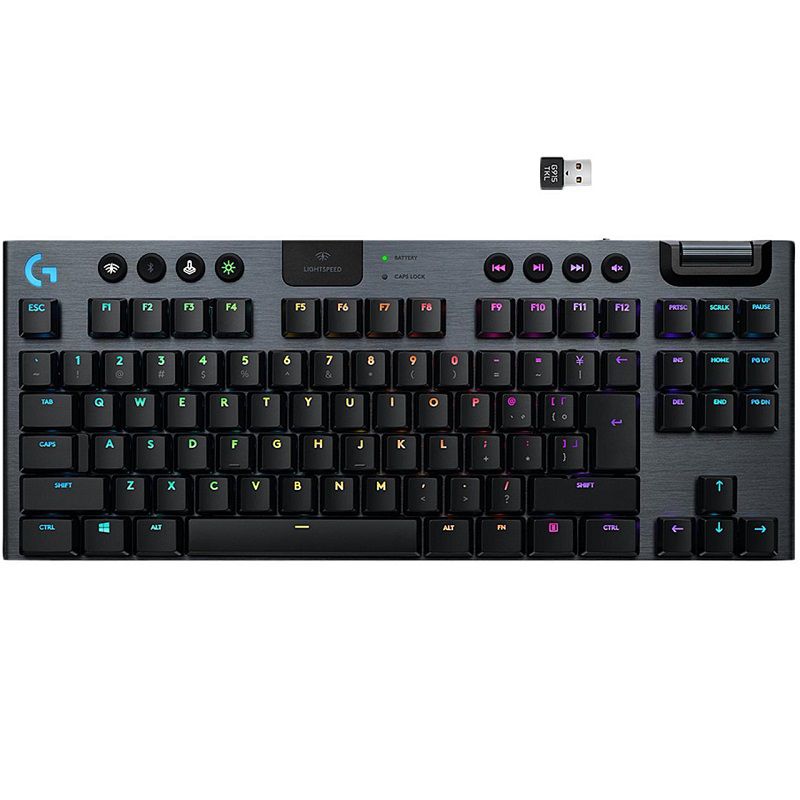 Bàn phím cơ Logitech G913 TKL LIGHTSPEED Wireless Clicky