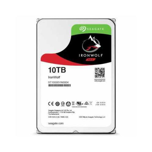 Ổ cứng Seagate Ironwolf 10TB NAS SATA 7200rpm 256MB cache (ST10000VN000)