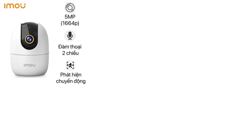 Camera IP 360 độ 5MP IMOU IPC-A52P