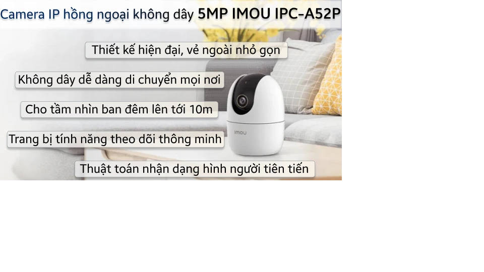 Camera IP 360 độ 5MP IMOU IPC-A52P