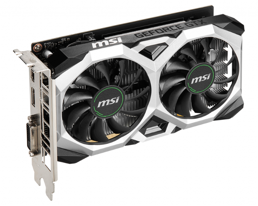 Card màn hình MSI GTX 1650 D6 VENTUS XS 4G OCV1 (4GB GDDR6, 128-bit, DVI+HDMI+DP)