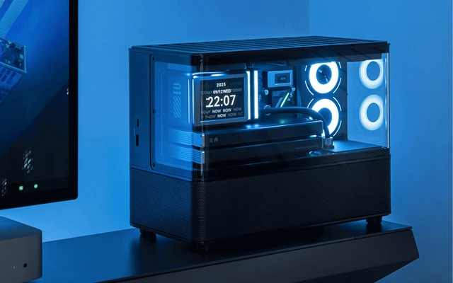 Loa Bluetooth thiết kế đẹp như case PC, có cả màn hình màu, công suất 120W mà giá chỉ hơn 5 triệu đồng