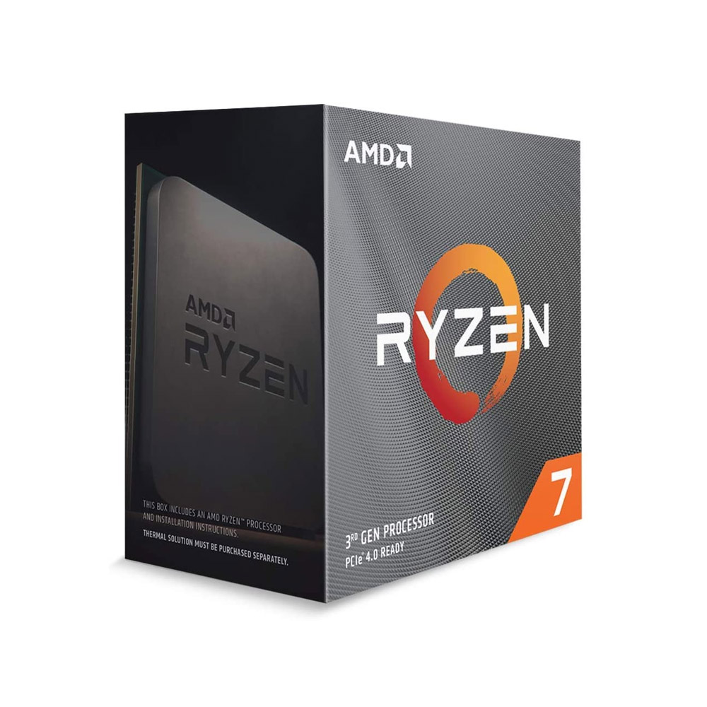 CPU AMD RYZEN 7 3700X (3.6GHz Up to 4.4GHz, AM4, 8 Cores 16 Threads)