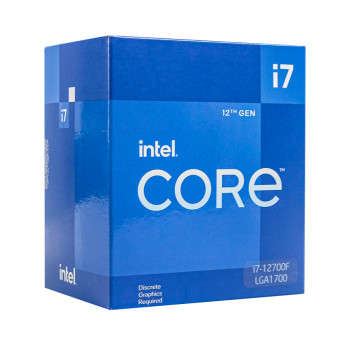 CPU Intel Core i7-12700F (Up to 4.8Ghz/ 25MB/ 12 Cores 20/ 125W/ LGA 1700/ Alder Lake)