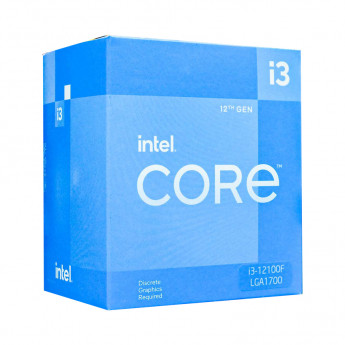 CPU Intel Core i3-12100F (Up to 4.3GHz/ 12MB/ 4 Cores 8 Threads/ 58W/ LGA 1700/ Alder Lake)