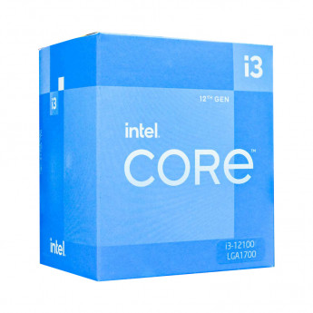 CPU Intel Core i3 12100 (Up to 4.3 GHz/ 12MB/ 4 Cores 8 Threads/ 58W/ LGA 1700/ Alder Lake)
