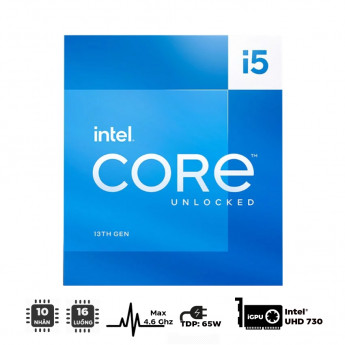CPU Intel Core i5-13400 (Up to 4.6Ghz/ 20MB/ 10 Cores 16 Threads/ 65W/ LGA 1700/ Raptor Lake)