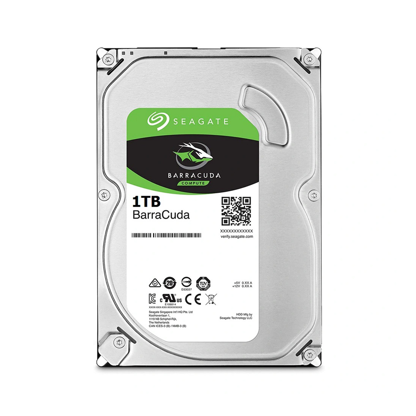 Ổ cứng HDD Seagate Barracuda (1TB/ 64MB/ SATA III/ 7200RPM/ 3.5 inch)