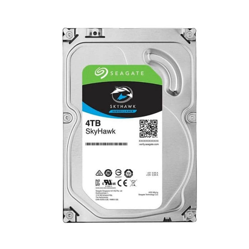 Ổ Cứng HDD Seagate SkyHawk (4TB/ 256MB/ SATA III/ 5400RPM/ 3.5 inch)