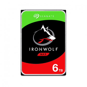Ổ cứng NAS Seagate Ironwolf (6TB/ 256MB/ SATA III/ 5400RPM/ 3.5 inch)