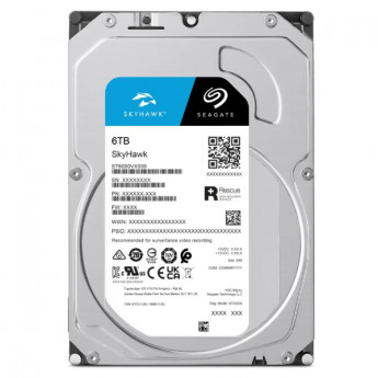 Ổ cứng HDD Seagate Skyhawk camera (6TB/ 256MB/ SATA III/ 5400RPM/ 3.5 inch)