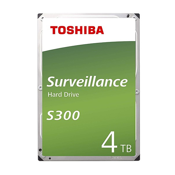 Ổ Cứng HDD Toshiba Camera S300 (4TB/ 256MB/ SATA III/ 5400RPM/ 3.5 inch)