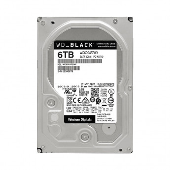 Ổ Cứng HDD WD Black (6TB/ 128MB/ SATA III/ 7200RPM/ 3.5 inch)