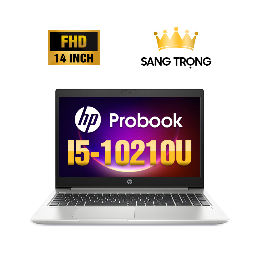 Laptop Cũ HP ProBook 440 G7 - Intel Core i5-10210u/ ram 8G/ SSD 256G/ Màn hình 14 inch Full HD/ Bạc