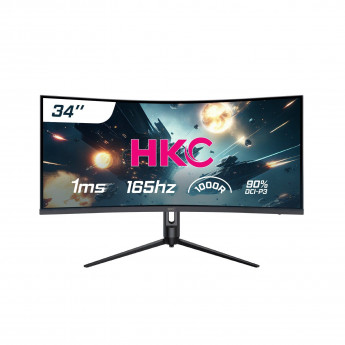  Màn Hình Cong HKC MG34H18Q (34 inch/ WQHD/ VA/ 165Hz/ 1ms)