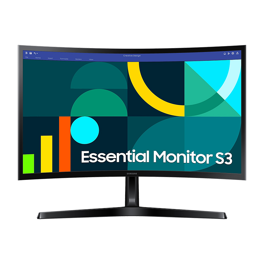 Màn hình Samsung LS24D366GAEXXV (24 inch/FHD/VA/100Hz/4ms/cong)