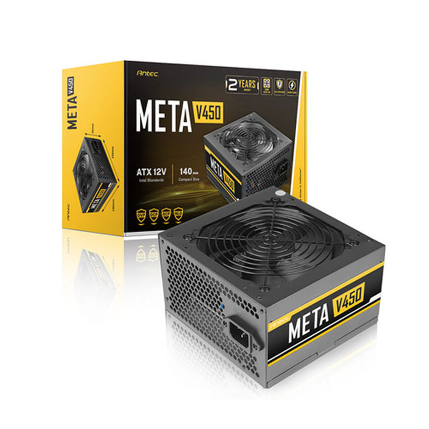 Nguồn máy tính ANTEC Meta V450 EC (450W/ ATX/ Đen)