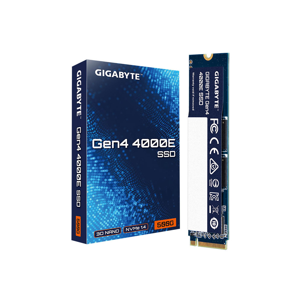 Ổ cứng SSD GIGABYTE 4000E 500GB PCIe Gen4x4 NVMe