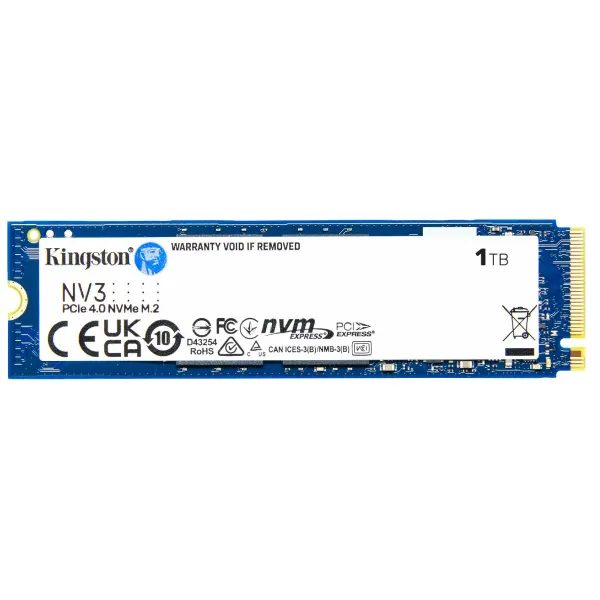 Ổ cứng SSD Kingston NV3 1TB PCIe 4.0 x4 M.2 NVMe (SNV3S/1000G)