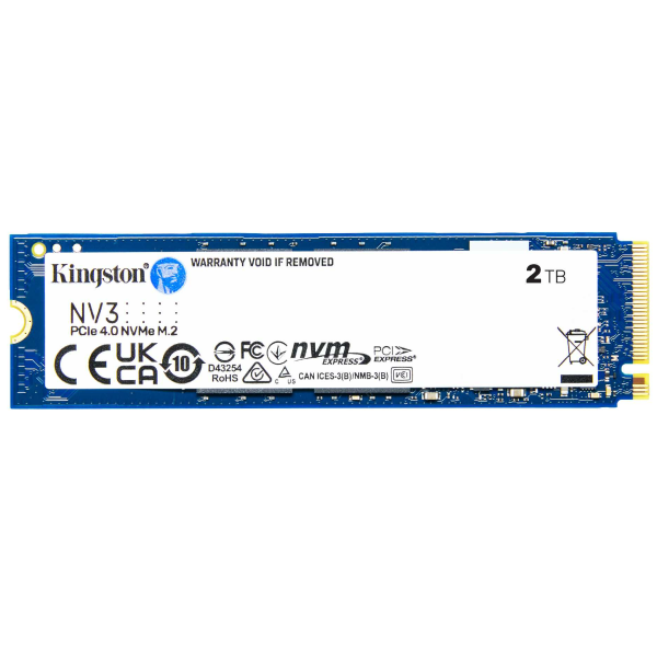 Ổ cứng SSD Kingston NV3 2TB PCIe 4.0 x4 M.2 NVMe (SNV3S/2000G)