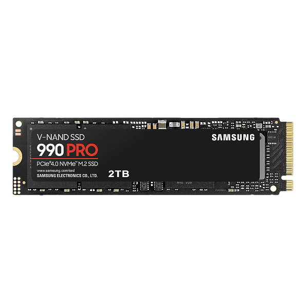 Ổ cứng SSD Samsung 990 PRO 2TB M.2 NVMe M.2 2280 PCIe Gen4.0 x4 MZ-V9P2T0BW