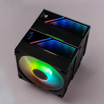 Tản Nhiệt Khí Leopard KF620 Digital Led ARGB