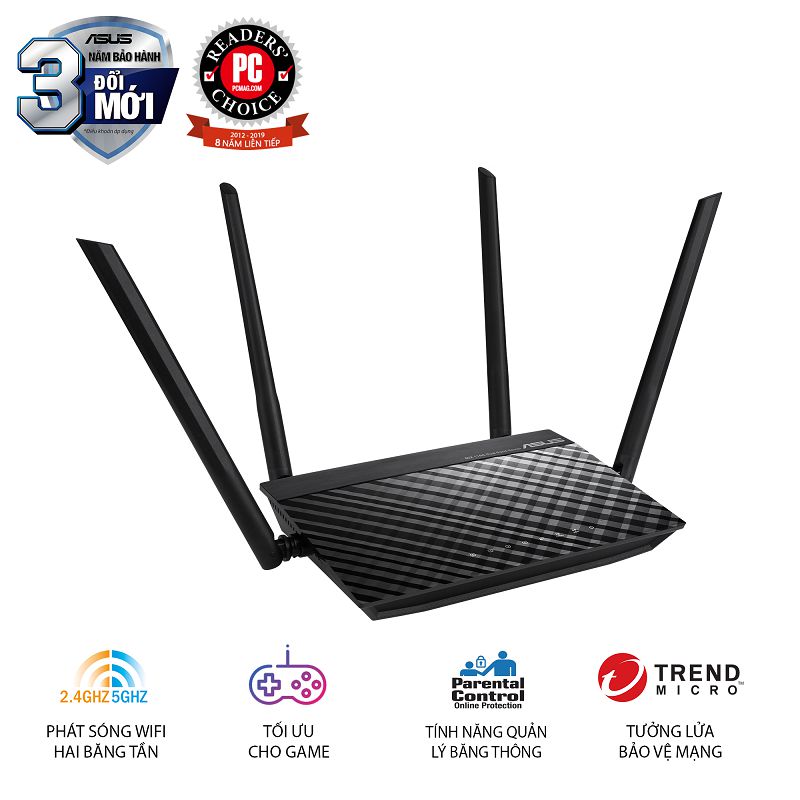 Router wifi ASUS RT-AC750L