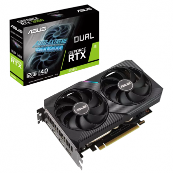 VGA ASUS Dual GeForce RTX 3060 V2 OC 12GB GDDR6 (DUAL-RTX3060-O12G-V2)