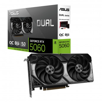  VGA Asus Dual RTX 5060 8GB GDDR7 OC