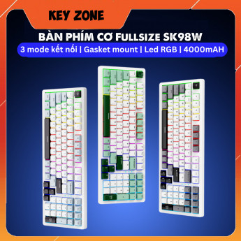  Bàn phím cơ không dây SOREX SK98W RGB
